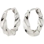 Pilgrim Pendientes 'TAFFY' plata