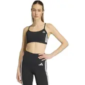 Adidas Sujetador deportivo 'OPTIME ESSENTIALS' negro / blanco