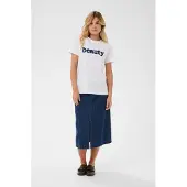 Saint tropez Camiseta 'Oleni' negro / blanco