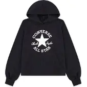 Converse Sudadera negro / blanco