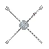 AWTOOLS : Llave de cruz reforzada para tuercas de ruedas, 24x27x32x1/2"