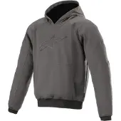 Alpinestars Sin edad Sudadera con capucha para motociclistas Antracita L hombres gris