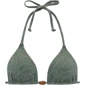 LASCANA Top de bikini verde oscuro