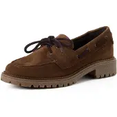 Tamaris Zapatos con cordón marrón castaño