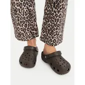 Crocs - Classic - Sandalias size M10 / W12, marrón/negro