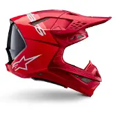 Alpinestars Casco Supertech M10 Flood ECE 22.06 Red Fluo Red M G