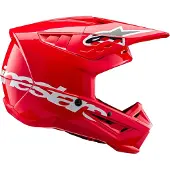 Alpinestars Casco S-M5 Corp ECE 22.06 Bright Red Glossy, Talla: XS