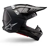 Alpinestars Casco Supertech M10 Flood ECE 22.06 Black Dark Gray M G, Talla: XL