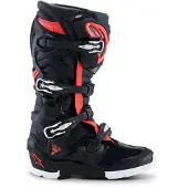 Alpinestars Botas Tech 7 Enduro Drystar Black Red Fluo White