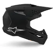 Alpinestars Casco S-M3 Solid ECE 22.06 Black Matt