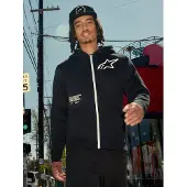 Alpinestars Sudadera Con Capucha Transverse Black, Talla: XXL