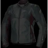 Alpinestars Chaqueta Stella T-Jaws V4 Impermeable Black Black, Talla: XL