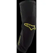 Alpinestars Protectores De Rodillas Paragon Plus Black Acid Yellow, Talla: XS