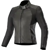 Alpinestars Chaqueta De Cuero Stella Vika V2 Black, Talla: 52