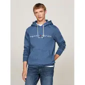 Tommy Hilfiger Sudadera ópalo / azul oscuro / rojo / blanco