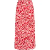 Kaffe Falda 'KAEdita' rojo / blanco