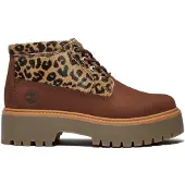Timberland Stone Street Mid Lace Up Boot Medium Brown Nubuck Talla: 40 | Botas Outlet | Mujer | Marrón