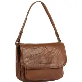 Spikes & Sparrow Bolso de hombro cognac