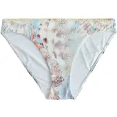 Next Braga de bikini azul claro / marrón / malva / blanco