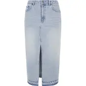 Karl kani Falda azul denim