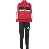 Adidas Chándal 'Seasonal Essentials Tiberio' rojo / negro / blanco