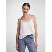 Pieces Top 'TIFFANY' blanco