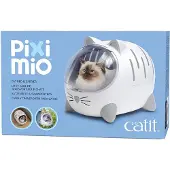 Catit Caja de transporte para mascotas Pixi Mio, color blanco. Blanco, talla única