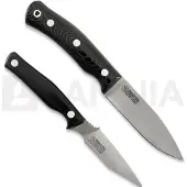 Casström Cuchillo doble Swedish Hunters Combo, Black Micarta