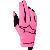 Alpinestars Guantes Radar 2027 Pink Fluo Black, Talla: M