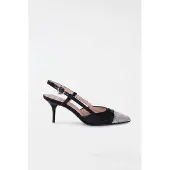 Moschino Goatskin Pump Black Talla: 37 | Pumps Outlet | Mujer | Negro