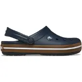 Crocs Zuecos navy / marrón claro / blanco