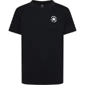 Converse Camiseta negro / blanco