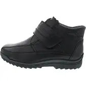 Waldlaufer Botas 'Weitschaftstiefel Herren 613901 Echtleder in schwarz' negro