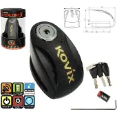 Kovix Candado De Disco Con Alarma Knx6-bk 6 Mm