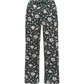 s.Oliver Pantalón de pijama menta / verde oscuro / rosa pastel / rosa oscuro