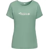s.Oliver Camiseta para dormir verde claro / blanco