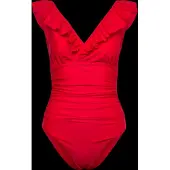 Crãs Traje de baño ' Agnecras ' rosa
