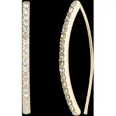Ralph Lauren Pendientes oro / transparente