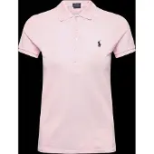 Ralph Lauren para mujer. 211B18200014 Polo Slim Fit Stretch rosa (XS), Casual, Algodón, Manga corta, outlet 2026.