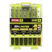 Ryobi RAK10JSBWM: Juego de 10 hojas de sierra de calar