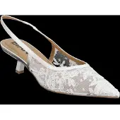 Bianco Zapatos destalonado 'Kristin' blanco