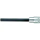 Stahlwille 1054/8K, Juego de enchufes, 1/2", métrico, 5 piezas, 8 mm, cromo