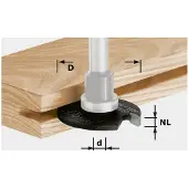 Festool Fresadora de disco duro HW, D40x4 | 491059 ()