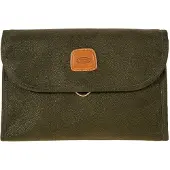 Bric's Life Bolsas de aseo 30 cm verde oliva