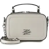 Karl Lagerfeld Bolso de hombro blanco
