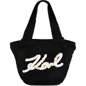 Karl Lagerfeld Shopper negro / blanco