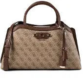 GUESS Bolso de mano 'Lindsey' camelo / marrón