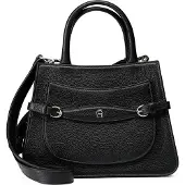 Etienne aigner Cavallo Bolso Piel natural 24 cm negro