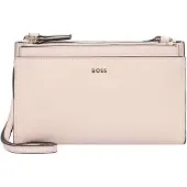 BOSS Alyce Bolsa de hombro Piel natural 23 cm rosa