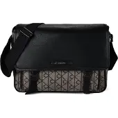 Calvin Klein Messenger 'Emblem Logo Messenger' brocado / negro